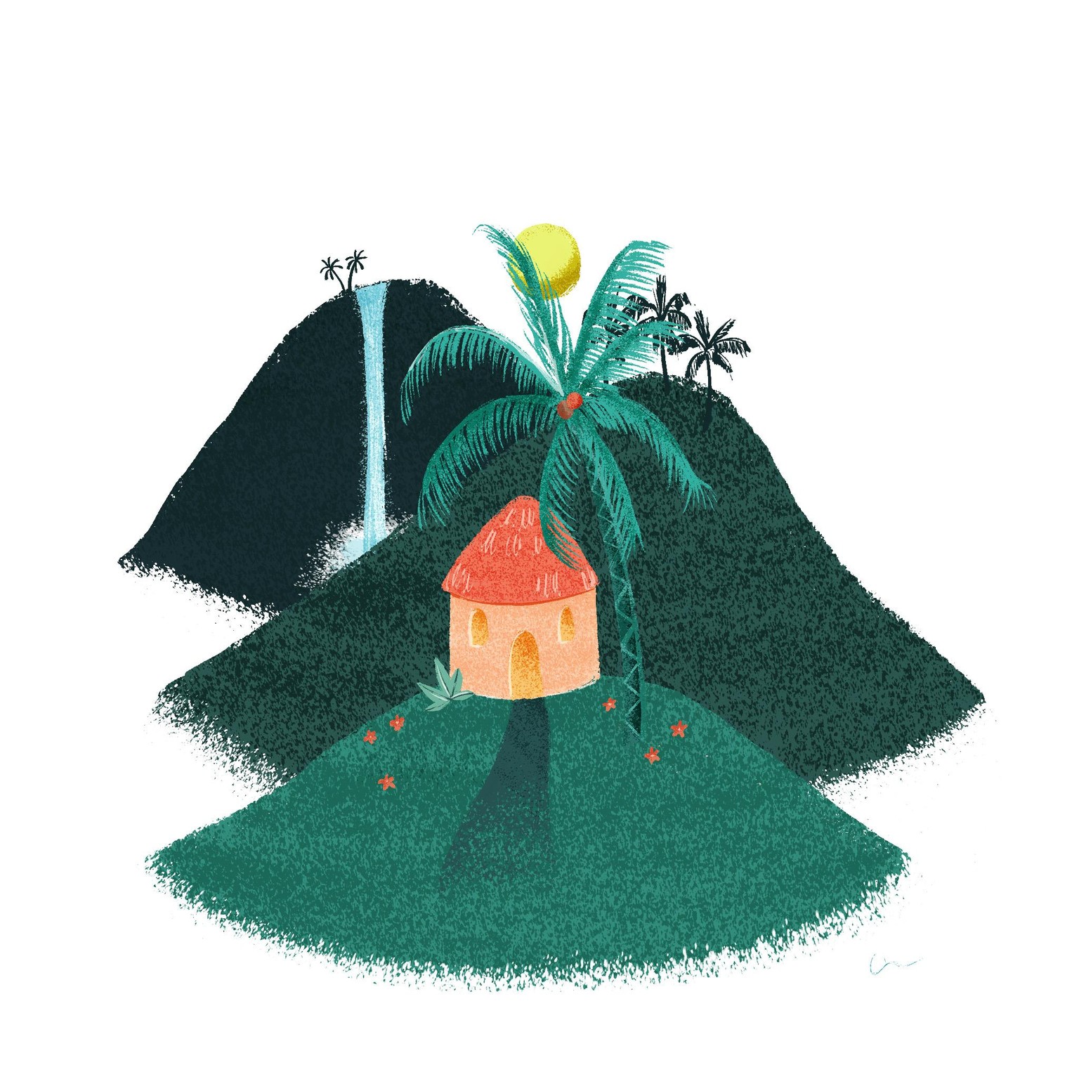 El Nido, PI | Adobe Fresco - image 1 - student project