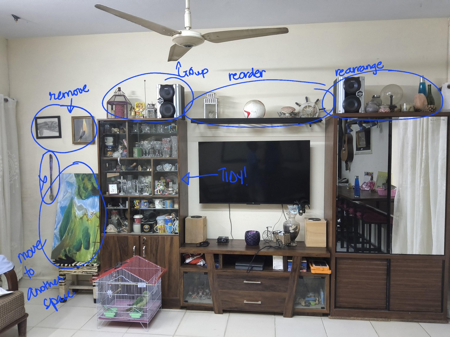 Tidying up my Living Room - image 5 - student project