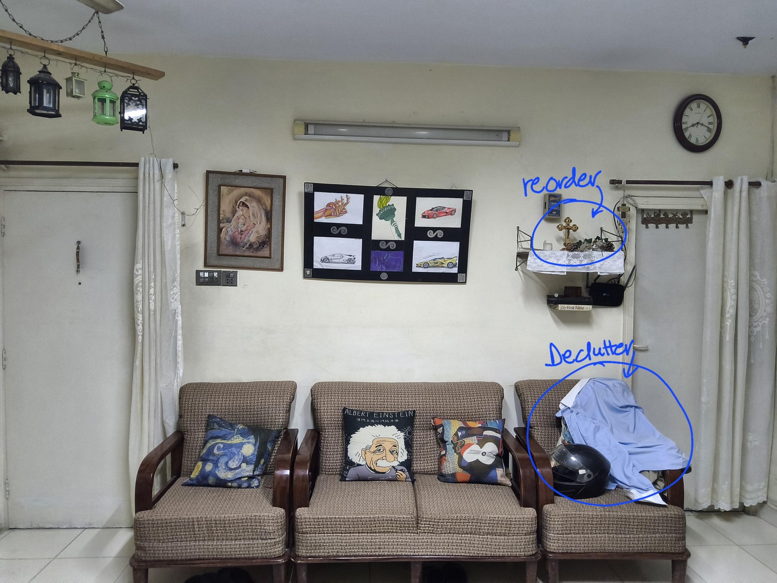 Tidying up my Living Room - image 6 - student project