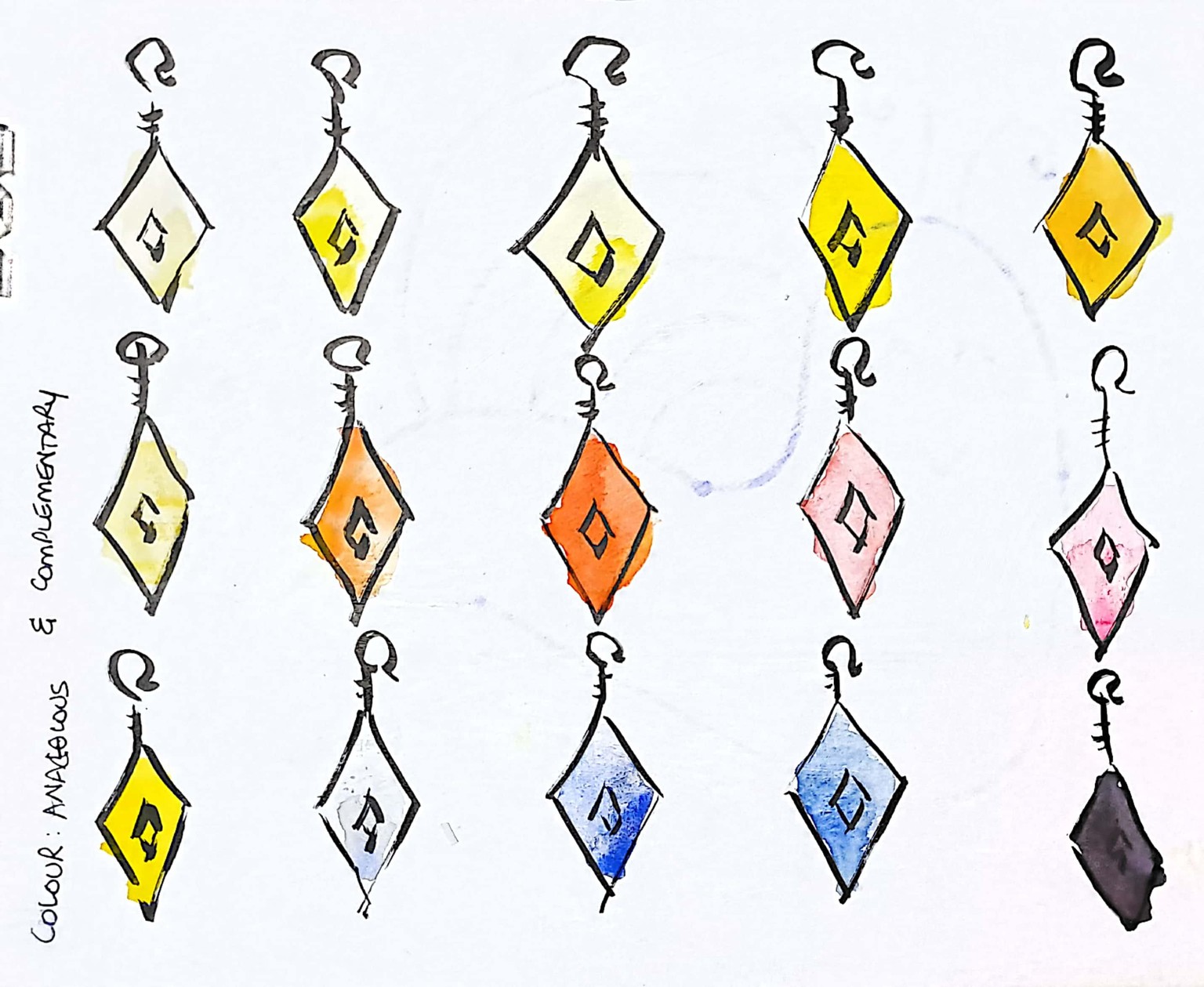 Earring Collection - image 2 - student project