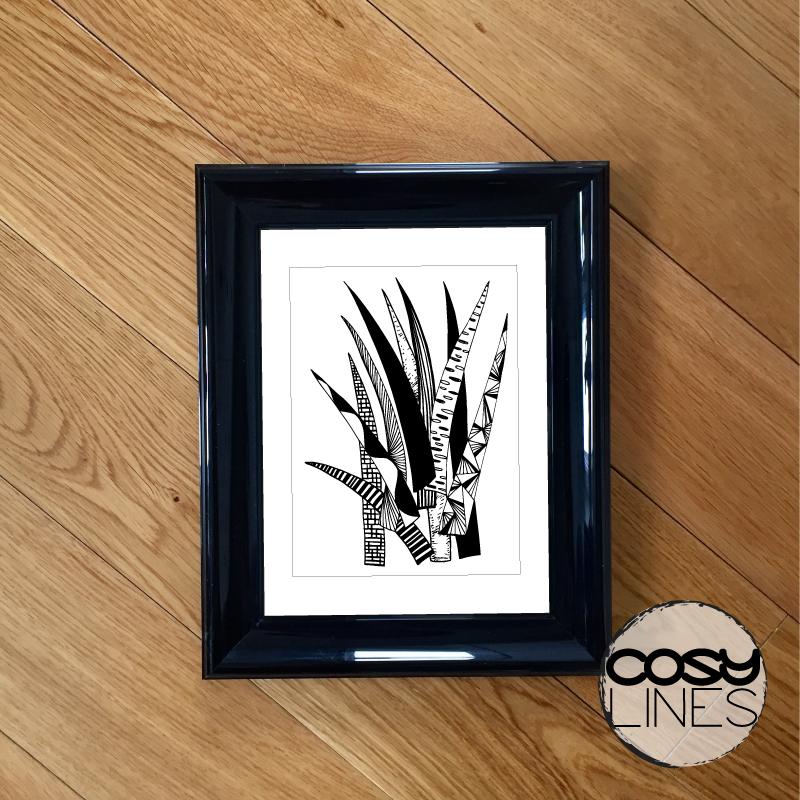 Wallart mockup - Grass - image 1 - student project