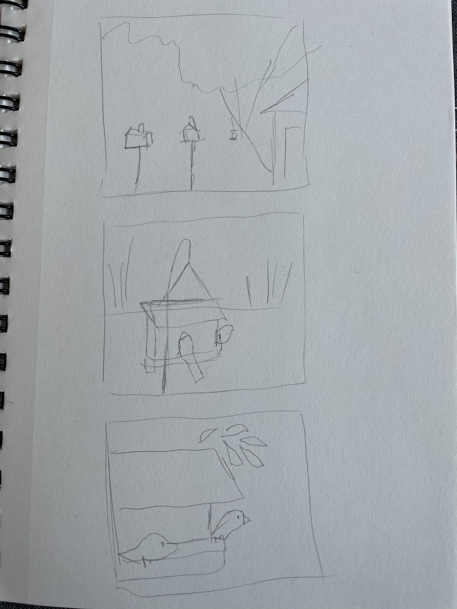 I will illustrate morning birdwatching. - image 1 - student project