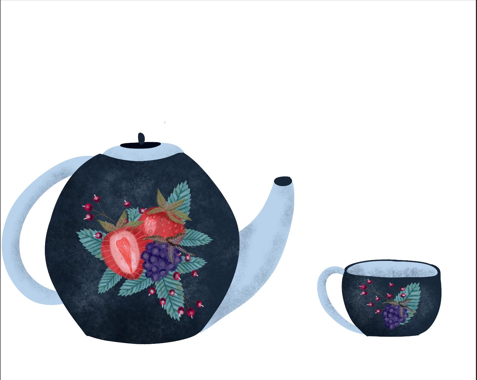 Berry tea time - image 1 - student project