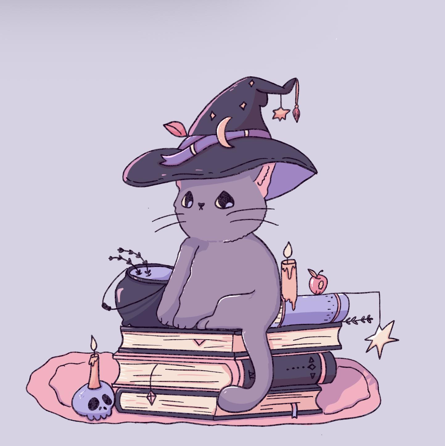 Spooky Cat - image 1 - student project