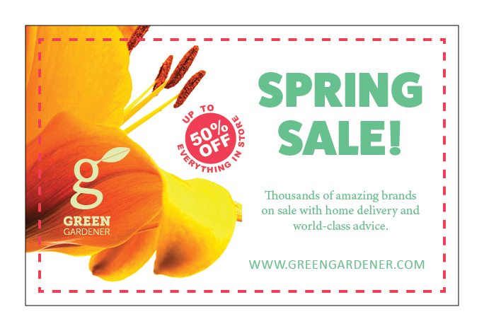 Green Gardener Flyer Class Exercise - image 1 - student project