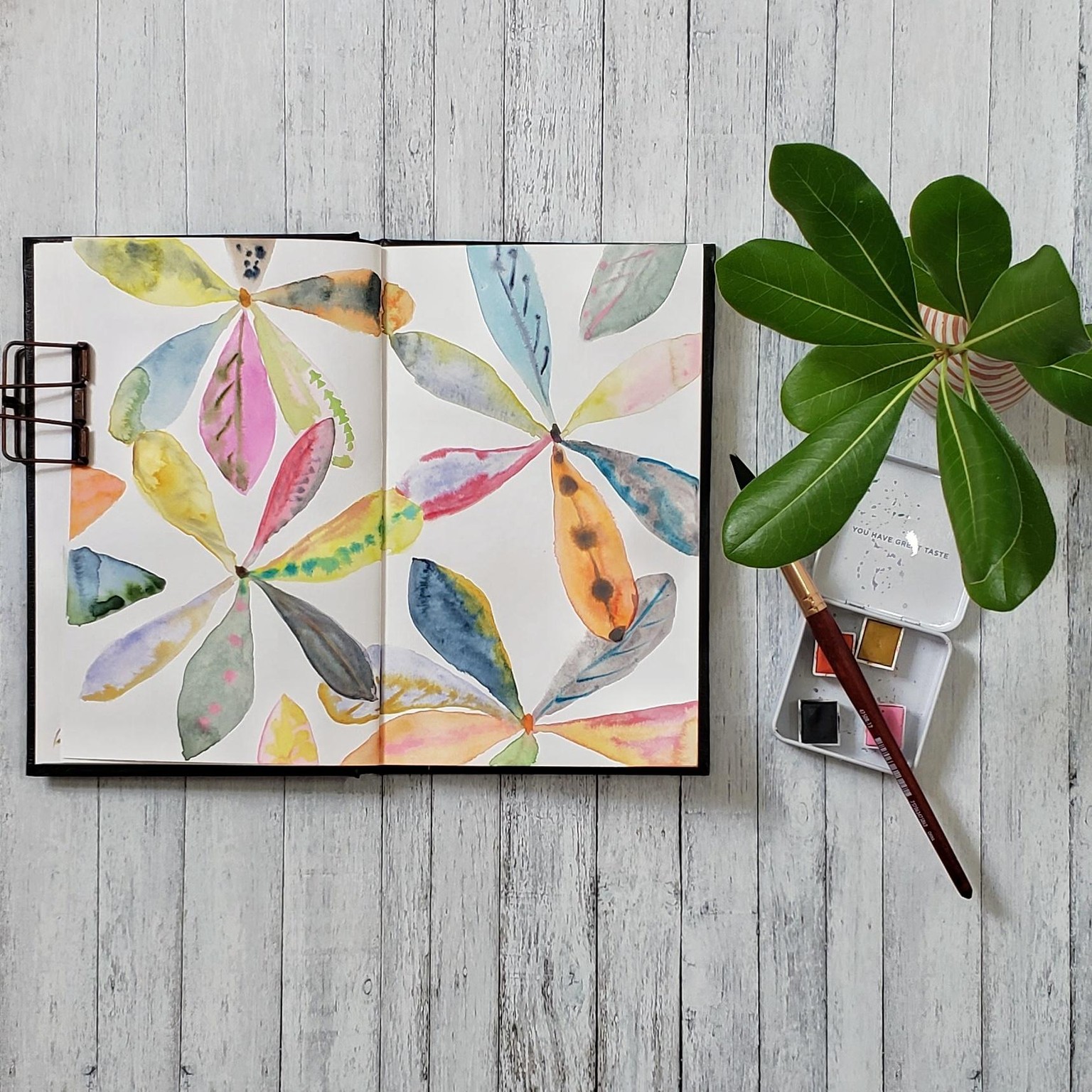 My lessons for Stylizing your Watercolors Subhashini Narayanan - image 2 - student project