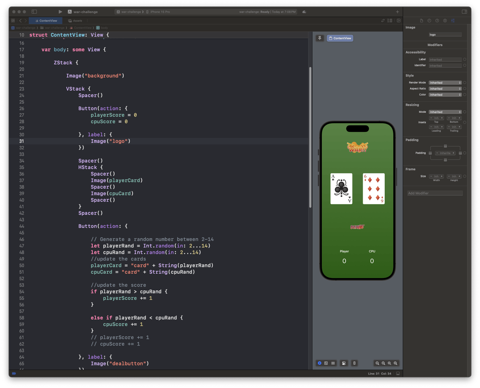 Reset button - image 1 - student project