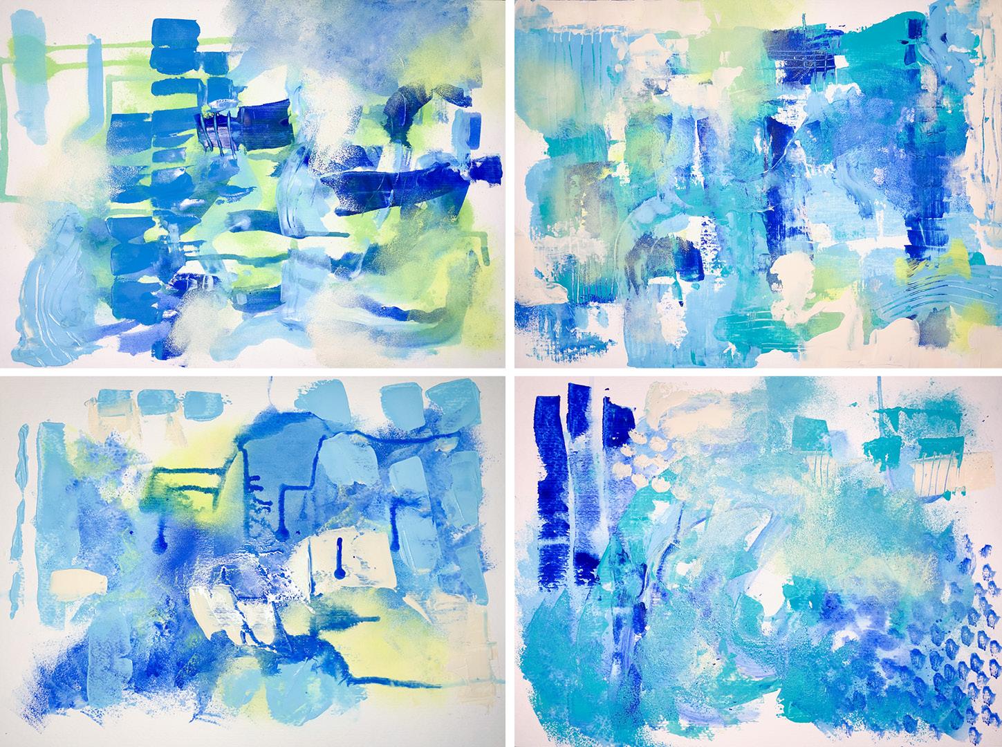 Mark Making with Art Materials - image 2 - student project