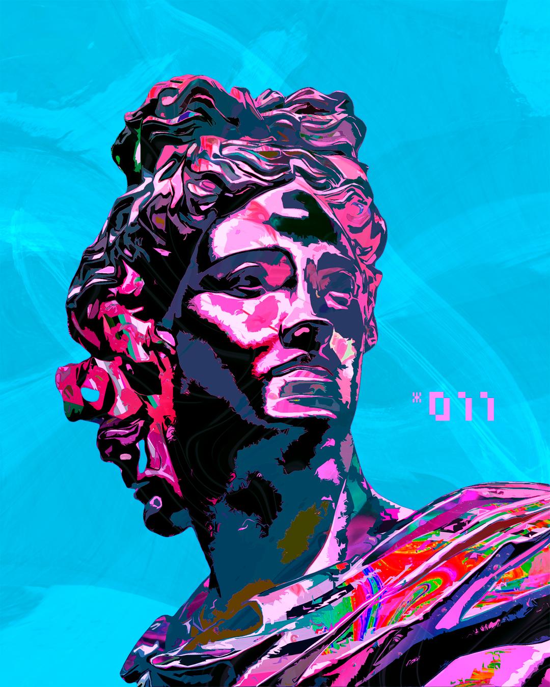 Retrato de cores abstratas no Photoshop - image 1 - student project
