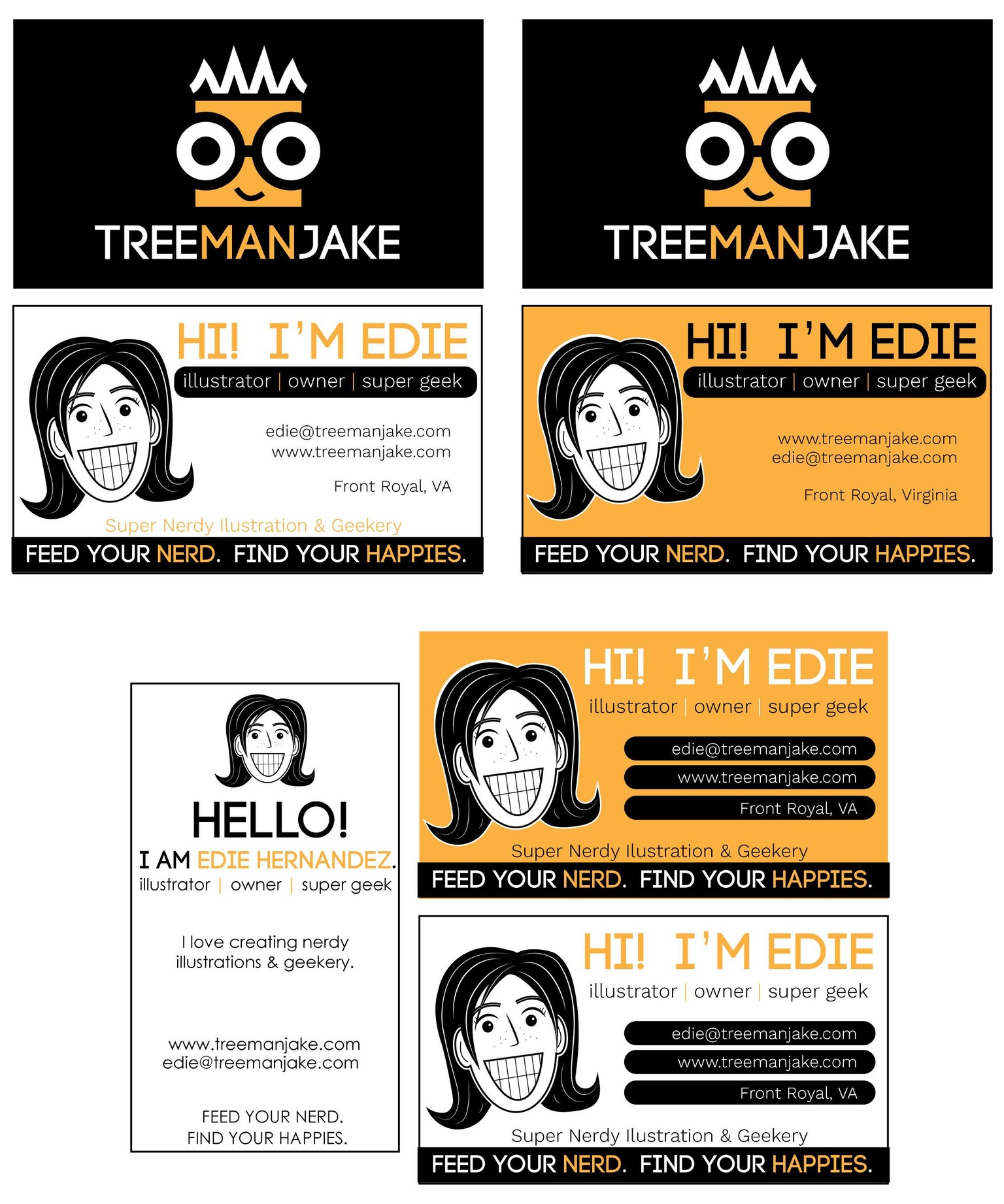 treemanJAKE Business Card - image 11 - student project
