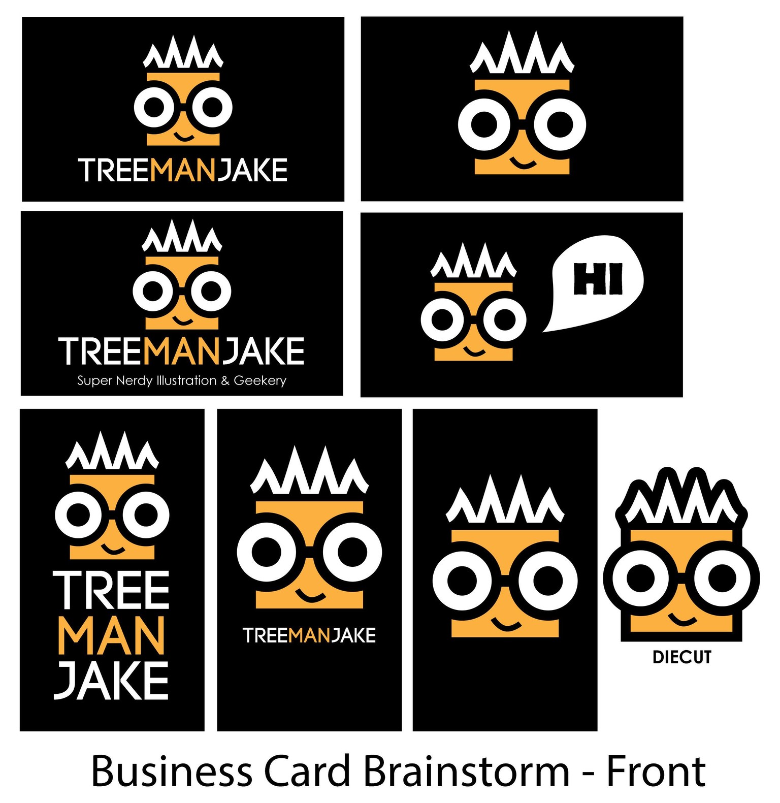 treemanJAKE Business Card - image 9 - student project