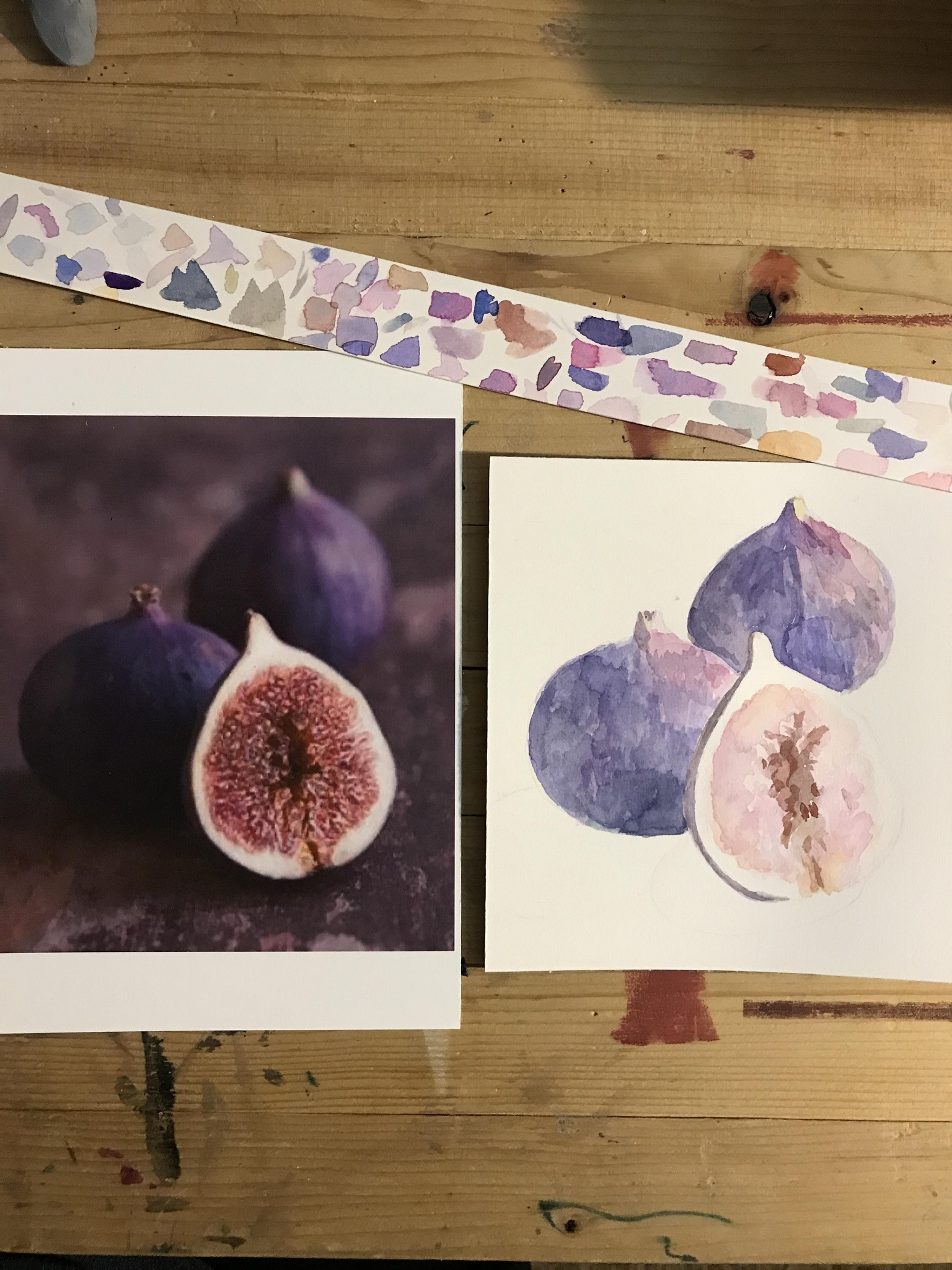 Figs Mixed Media - image 2 - student project