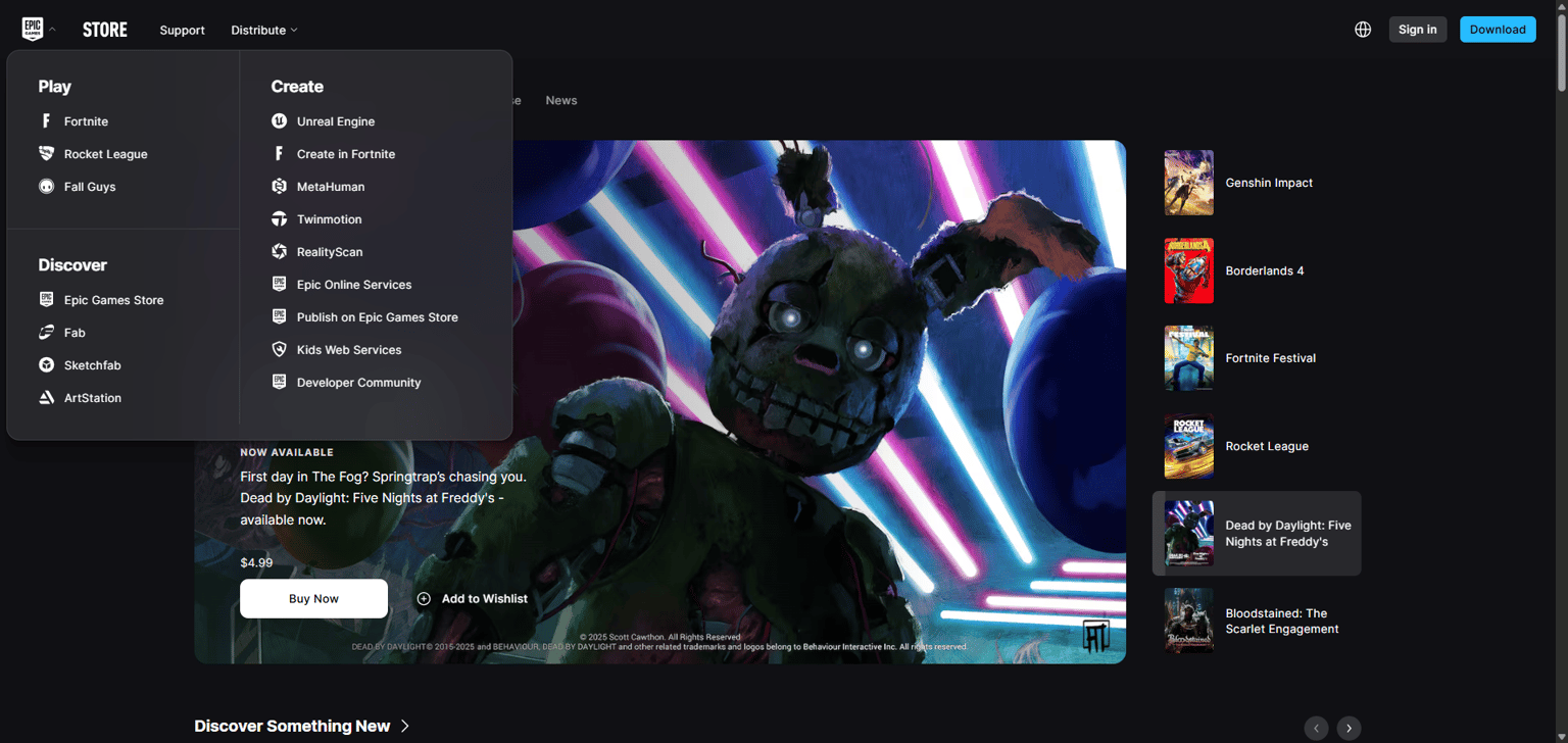Heuristic Evaluation of Epic Games Store Website - image 4 - student project