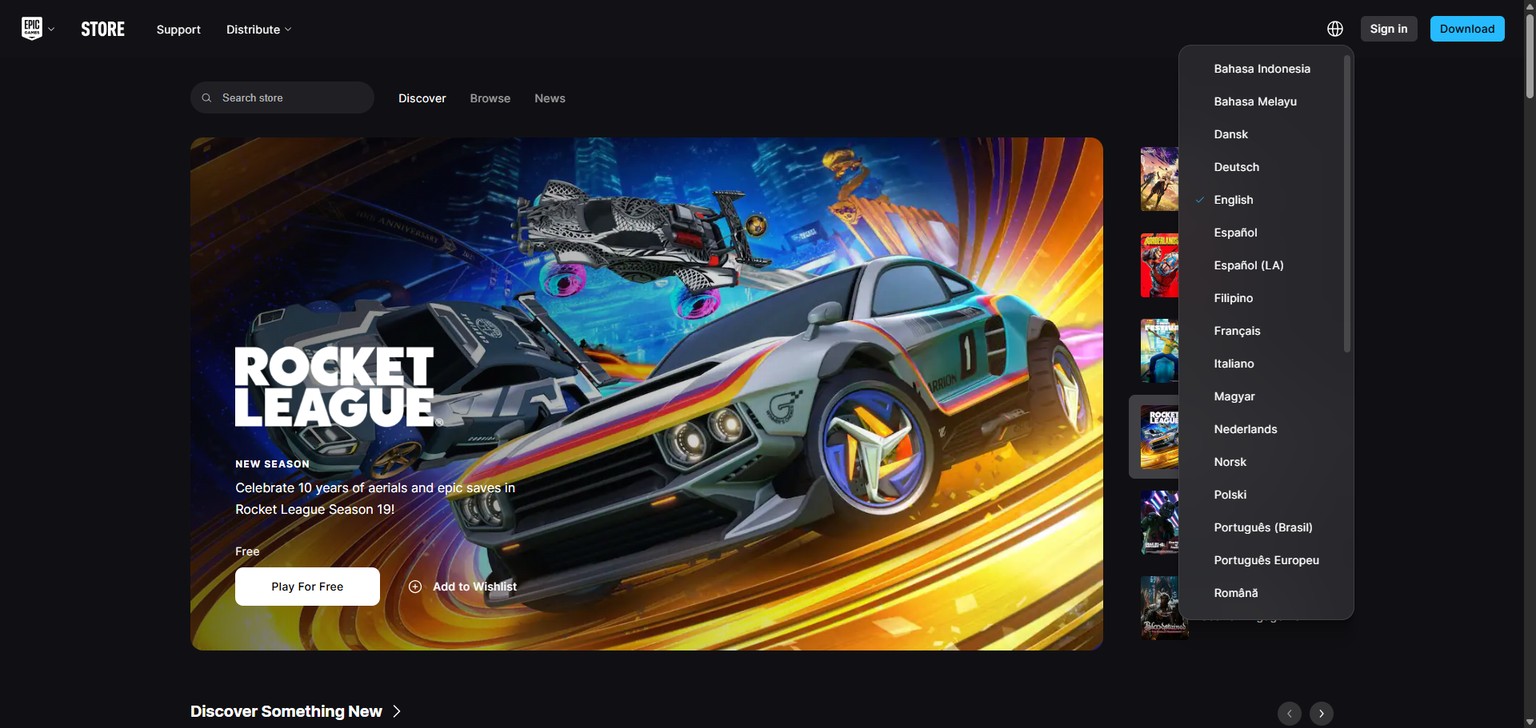 Heuristic Evaluation of Epic Games Store Website - image 2 - student project