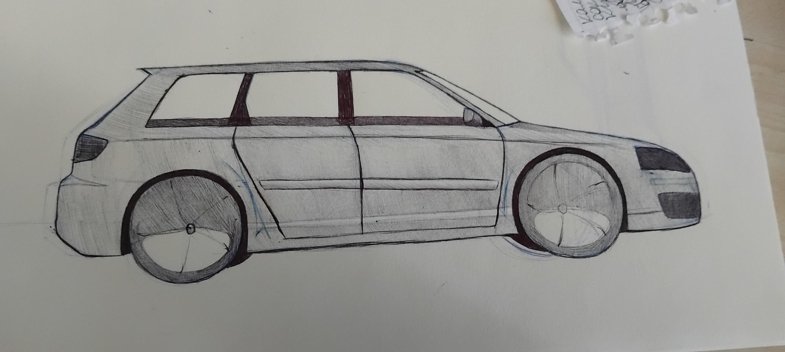 Audi A3 (with an artistic touch) - image 1 - student project