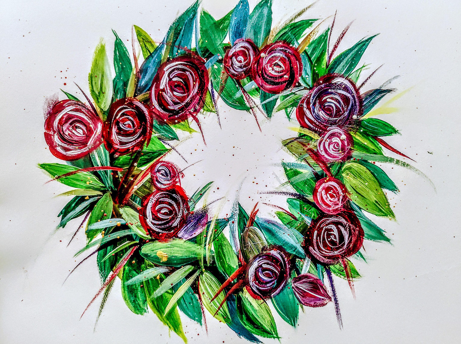 Floral Wreath - image 1 - student project