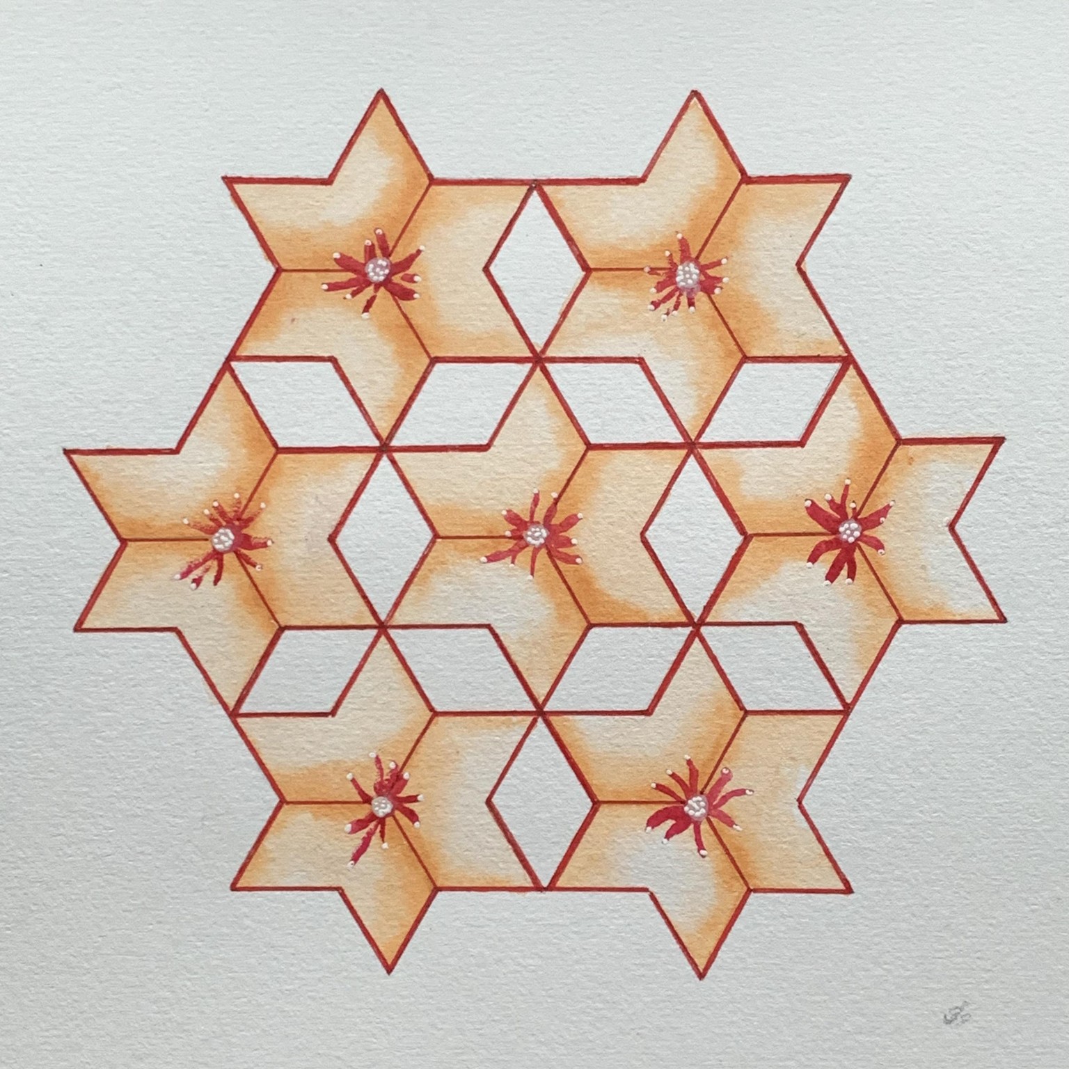 14 Hexagon Tiles - image 1 - student project