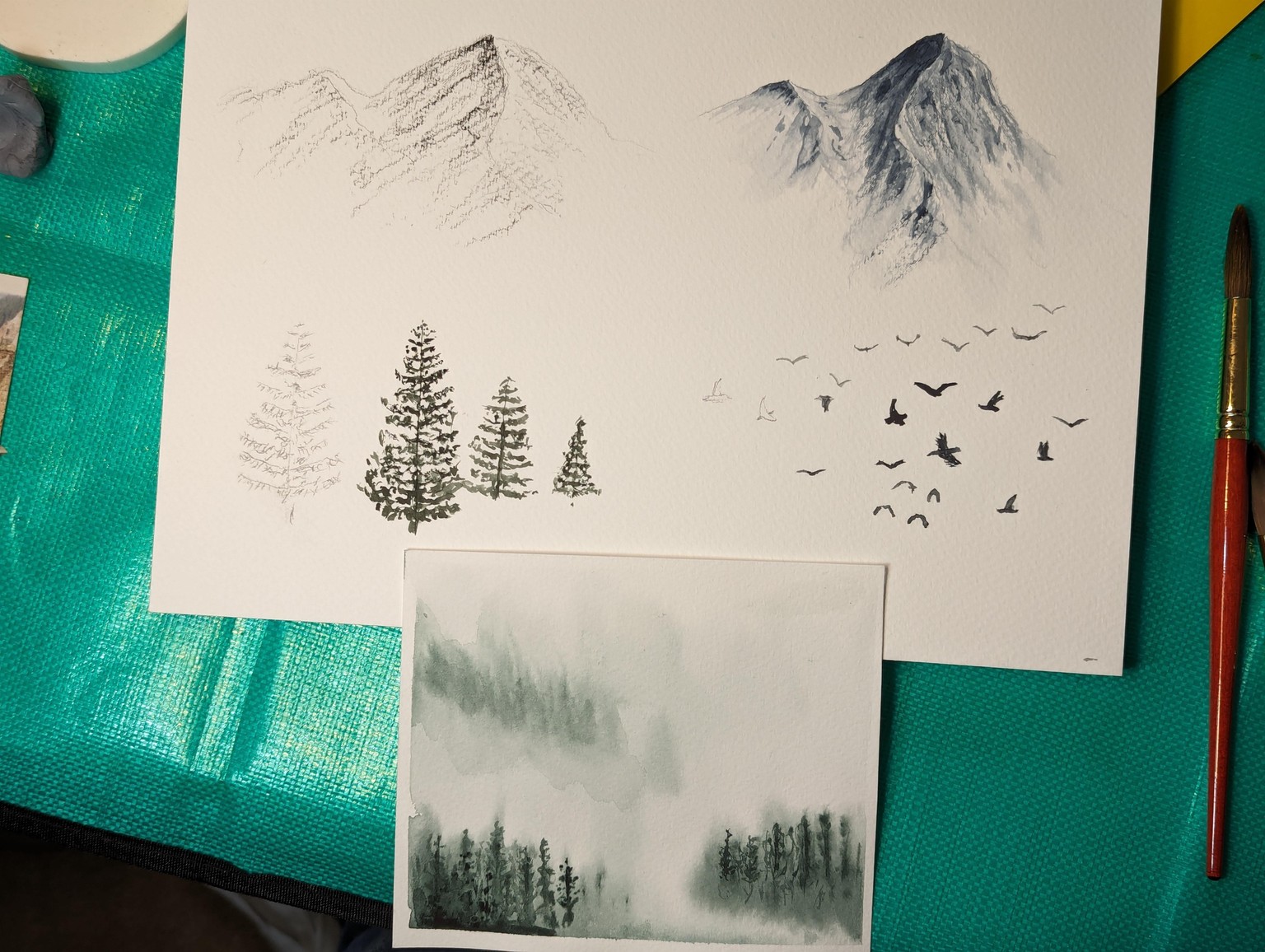 Misty Mountain - image 1 - student project