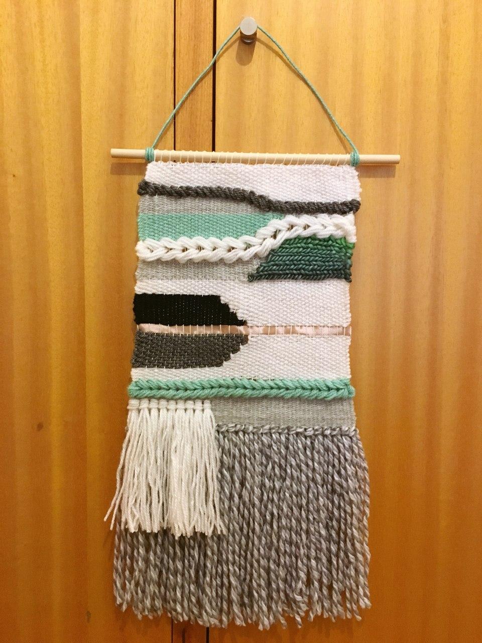 My first woven hall hanging - image 2 - student project
