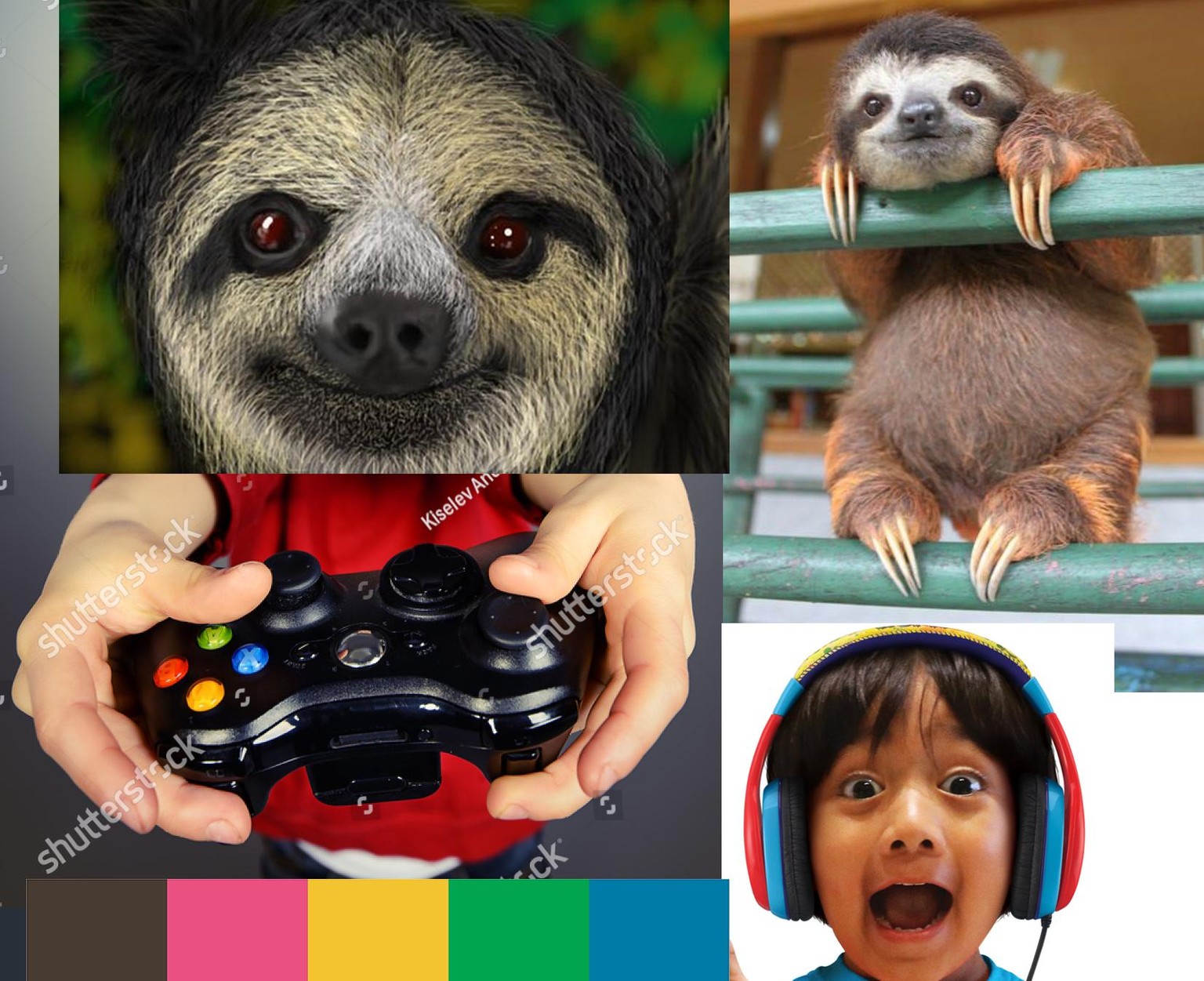 Gamer Slothboy - image 1 - student project