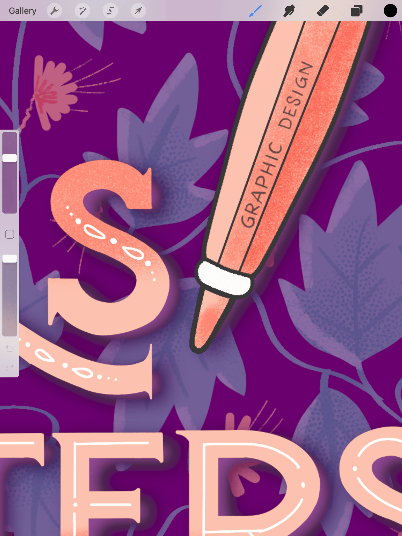 Lettering according to Gia - image 4 - student project