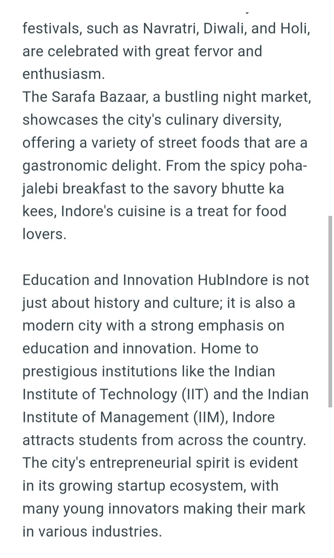 City of Devi Ahilya. . . INDORE - image 2 - student project