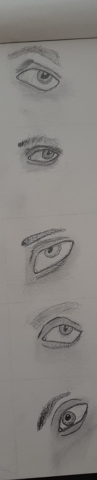 5 eyes drawn - image 1 - student project