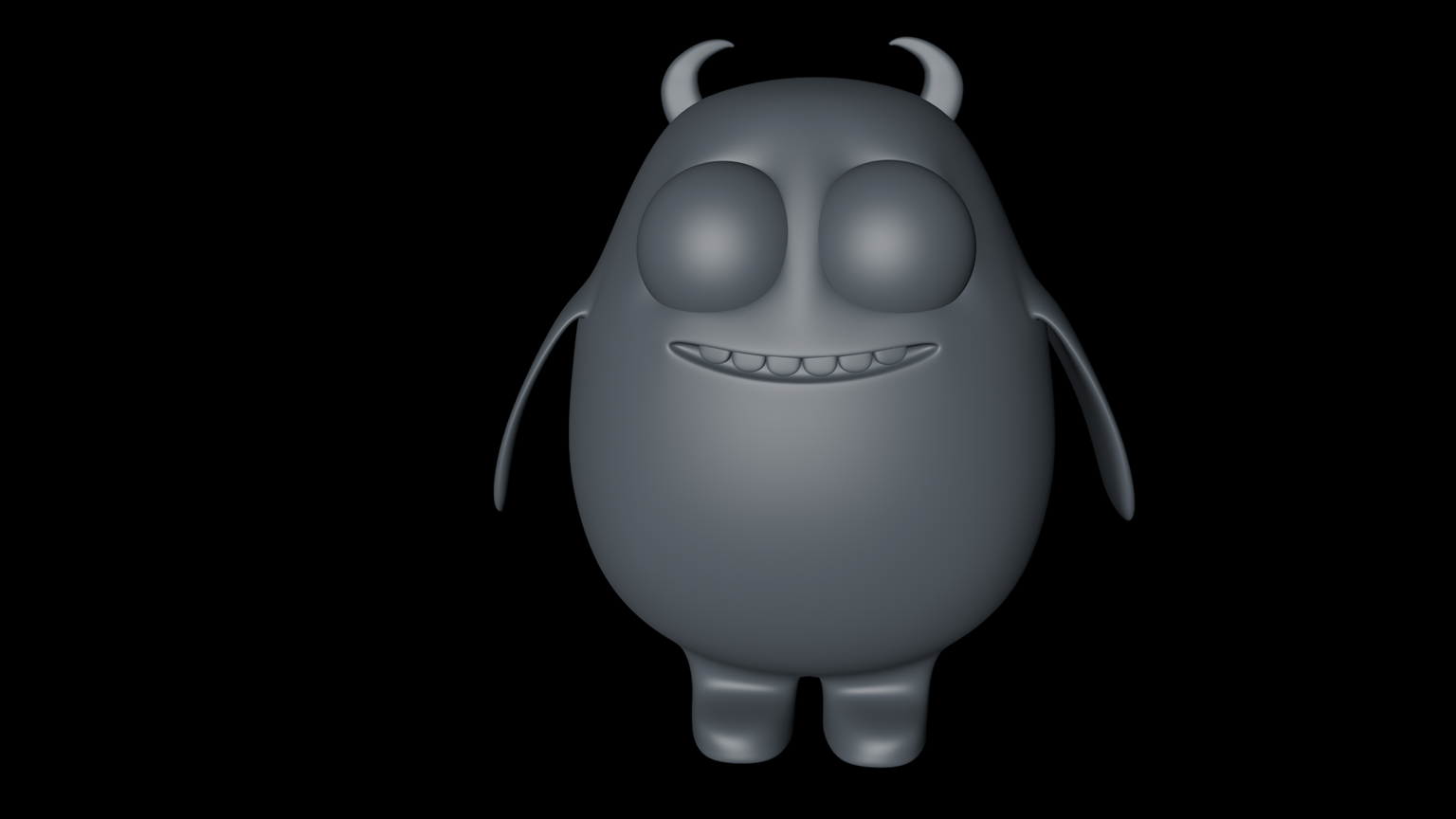 a Happy Monster character - image 1 - student project