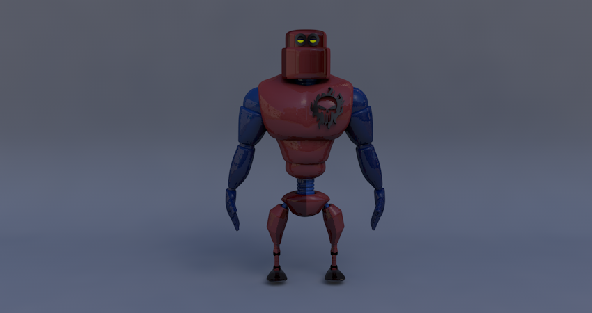 robot character 3d - image 1 - student project
