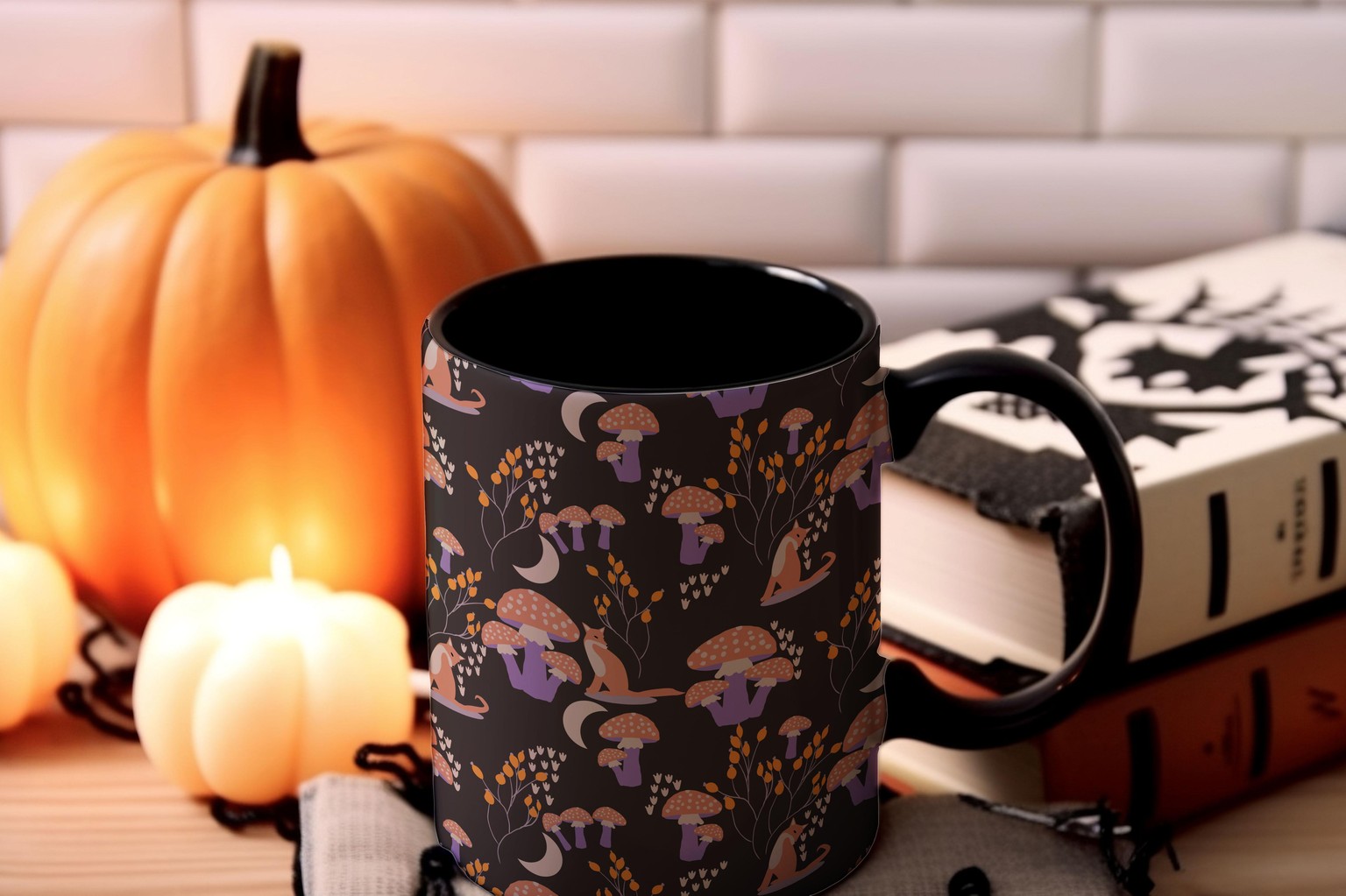 Autumn Forest Pattern Scene - image 4 - student project