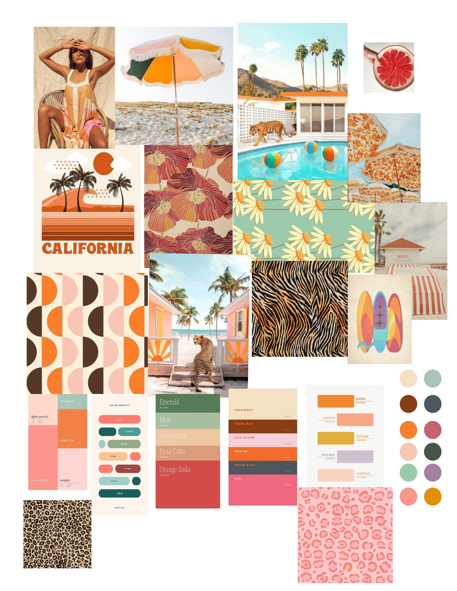 Retro Summer Pattern Collection - image 13 - student project