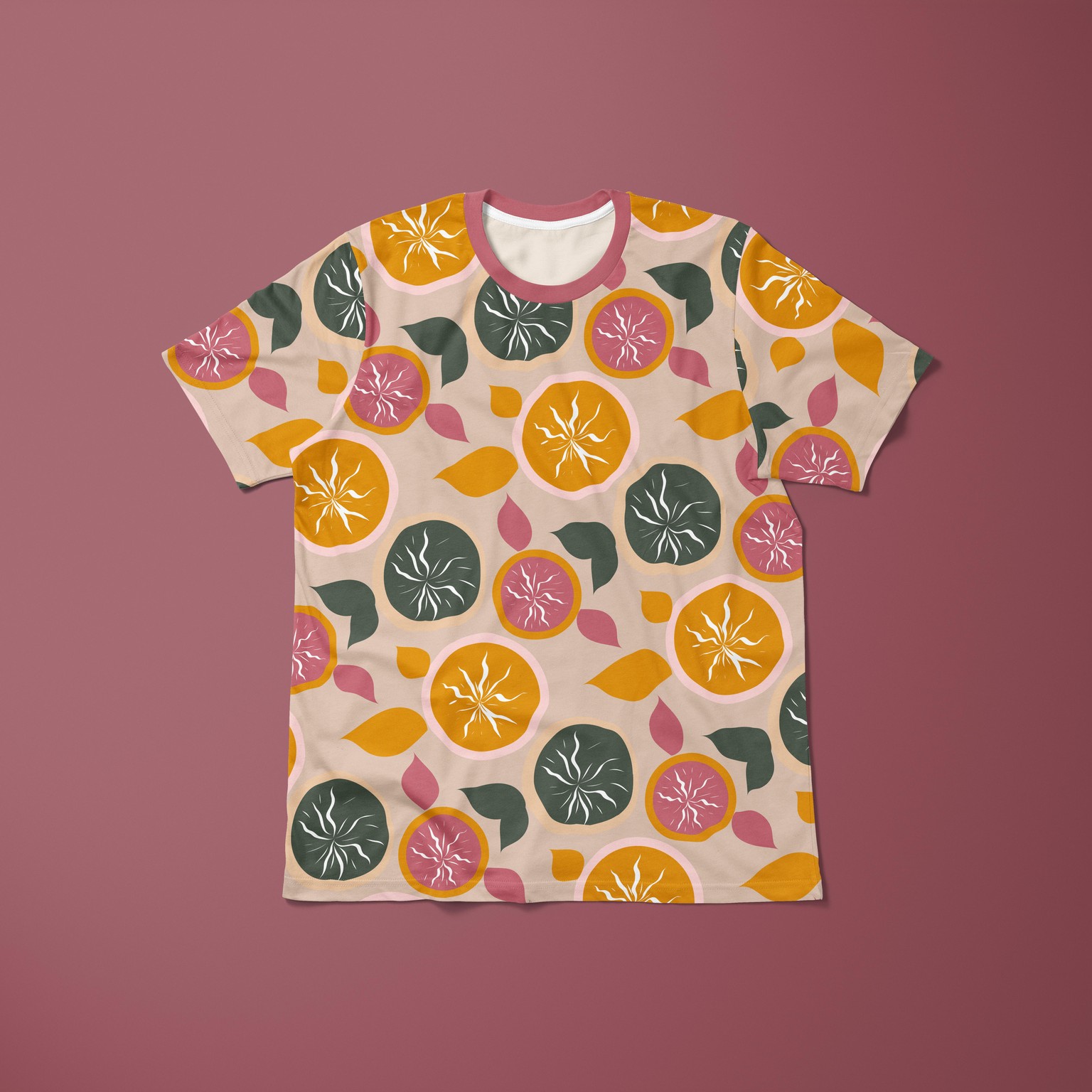 Retro Summer Pattern Collection - image 11 - student project