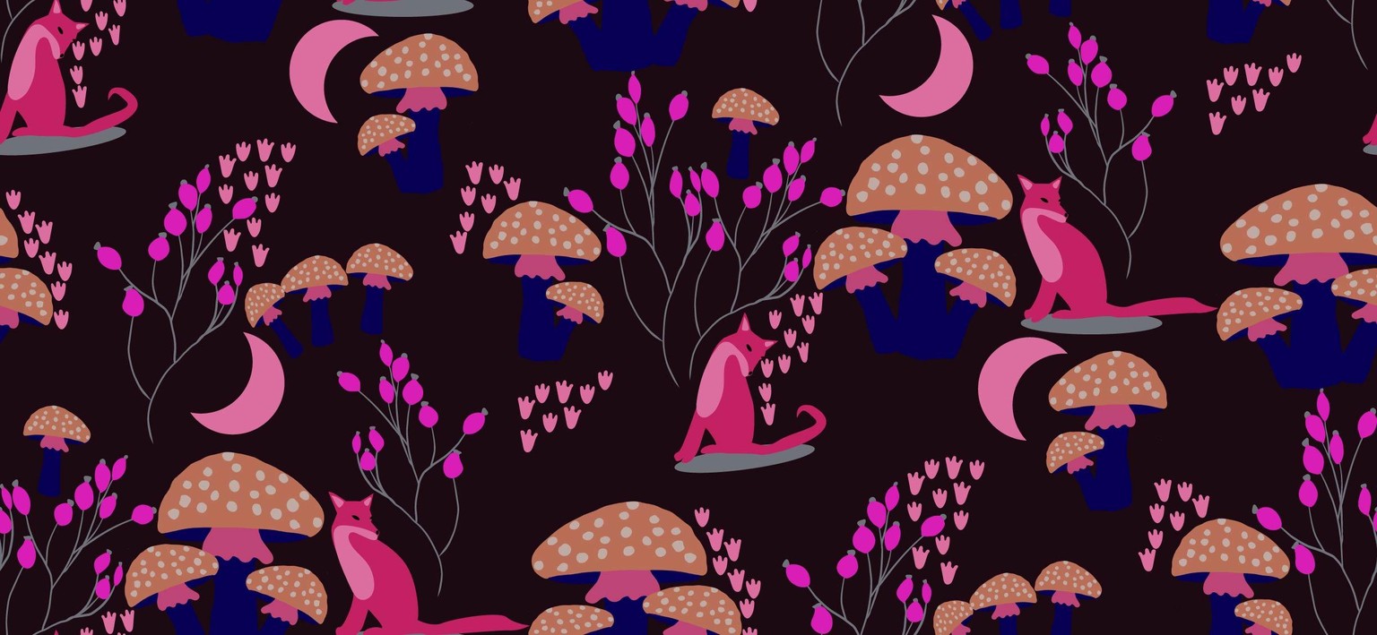 Autumn Forest Pattern Scene - image 5 - student project