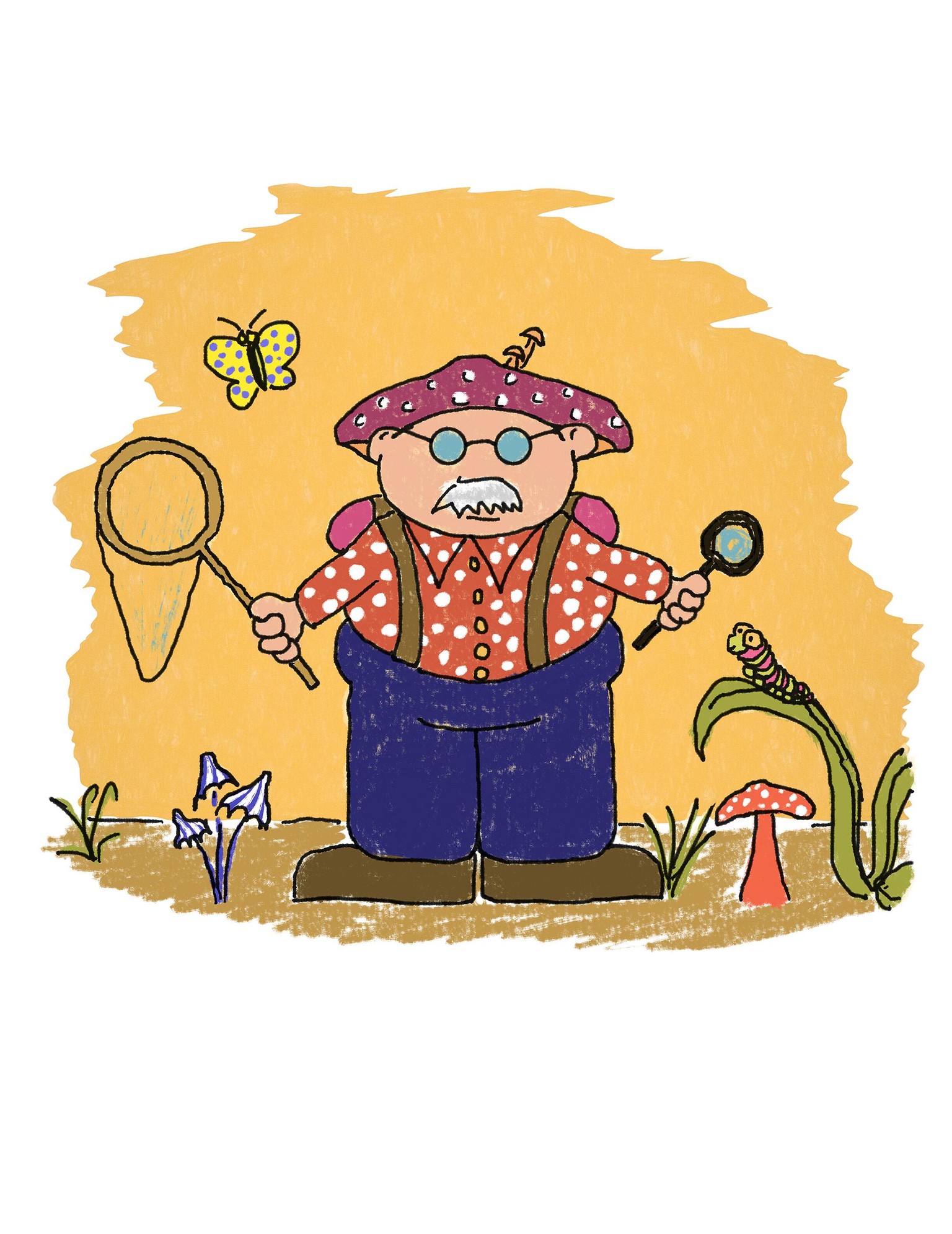 Professor Mushroom Top - image 5 - student project