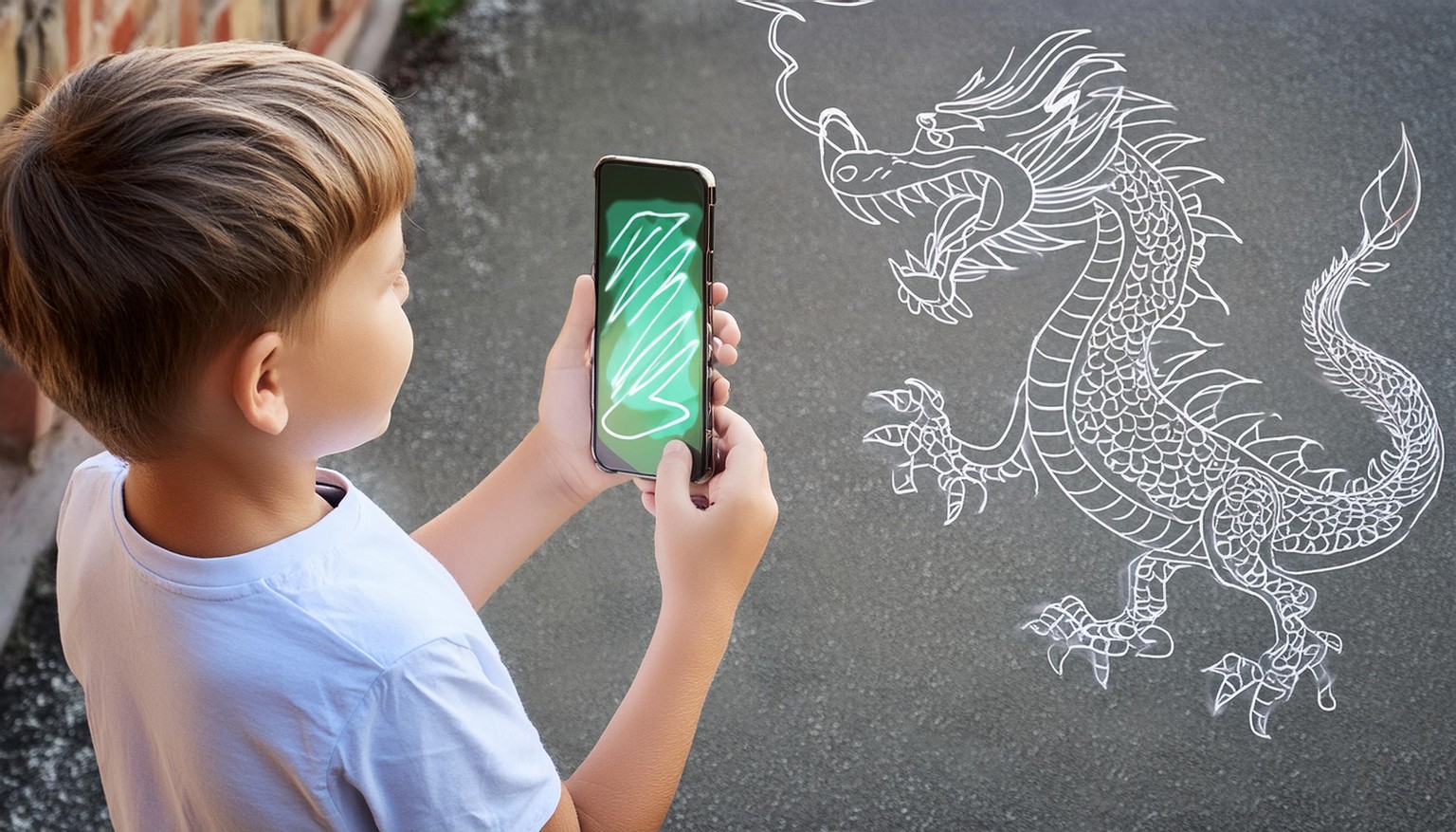CHALK HEROS - BRINGING YOUR CHALK DRAWING TO LIFE - image 1 - student project