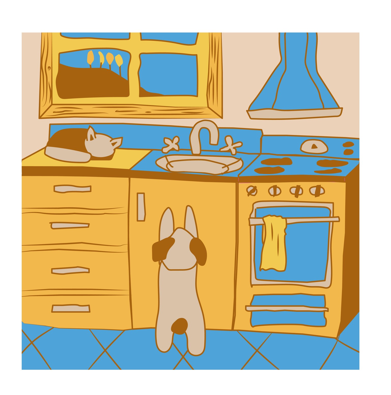 Kitchen from Helen & designer in work - image 1 - student project