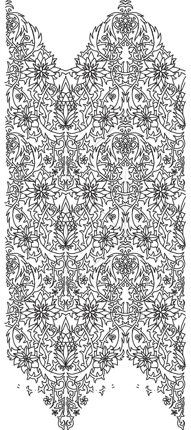 Sparse, Intertwined and Double Damask Patterns - image 21 - student project