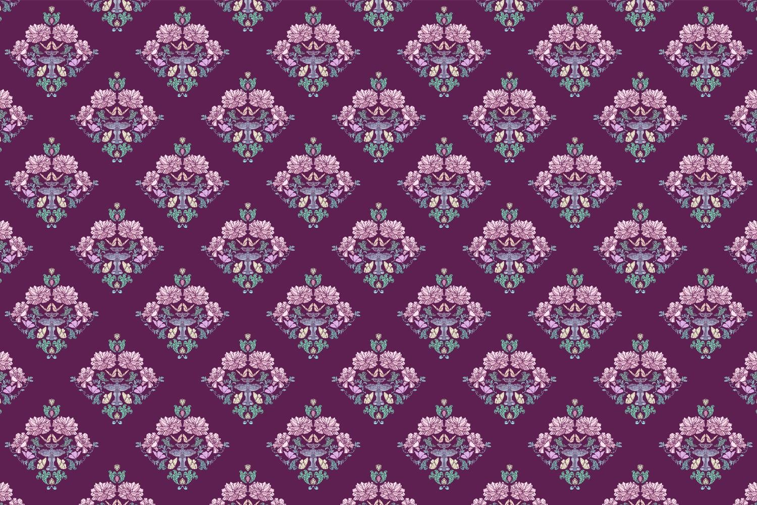 Sparse, Intertwined and Double Damask Patterns - image 8 - student project