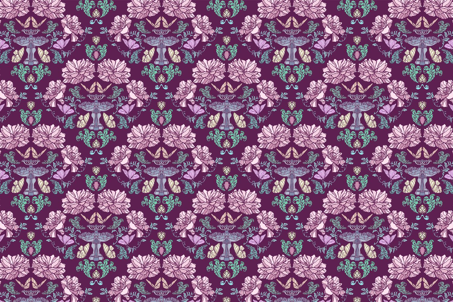 Sparse, Intertwined and Double Damask Patterns - image 7 - student project