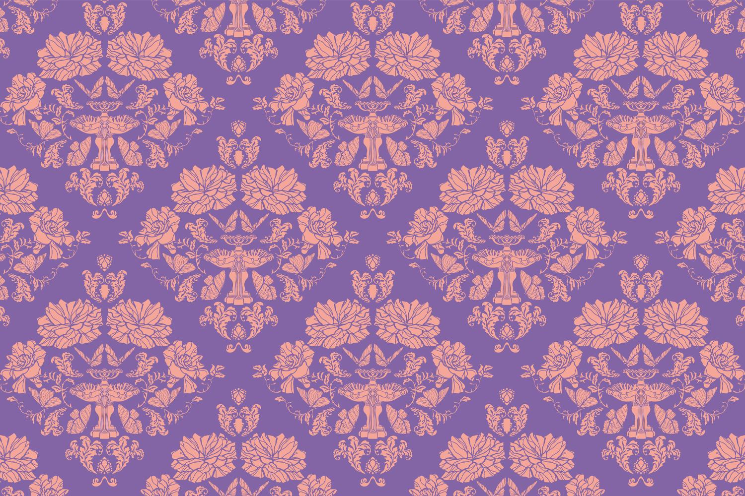 Sparse, Intertwined and Double Damask Patterns - image 6 - student project