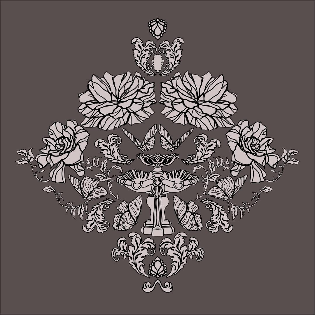 Sparse, Intertwined and Double Damask Patterns - image 2 - student project