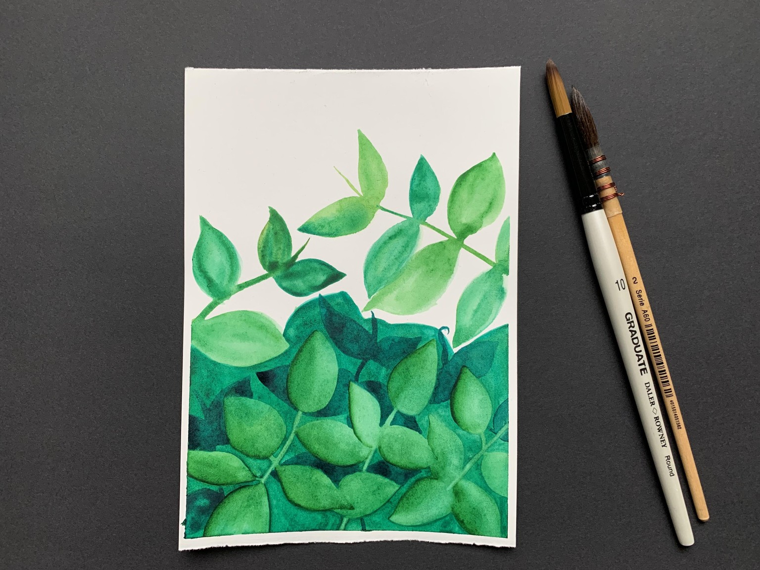 Floral watercolour fun - image 2 - student project