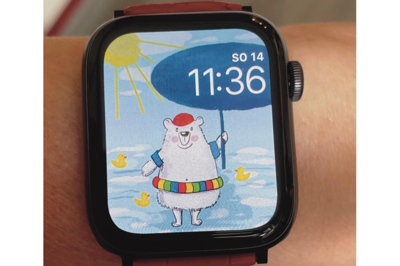 ‘Homemade’ Apple Watch faces - image 1 - student project