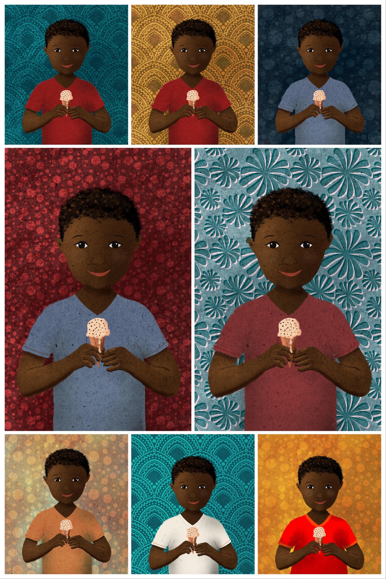 My first attempt to paint my grandkid after Jennifer‘s character class - image 14 - student project