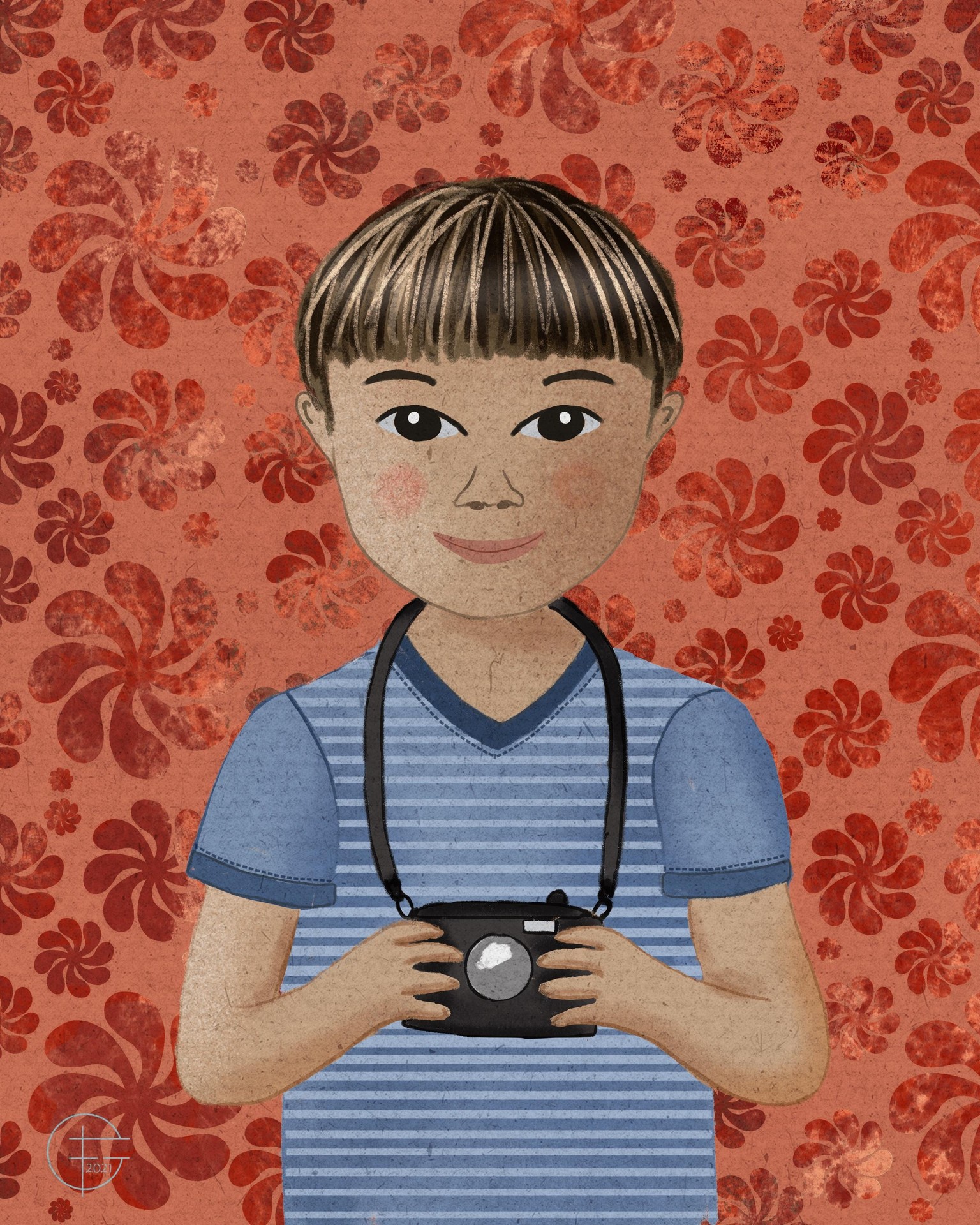 My first attempt to paint my grandkid after Jennifer‘s character class - image 2 - student project