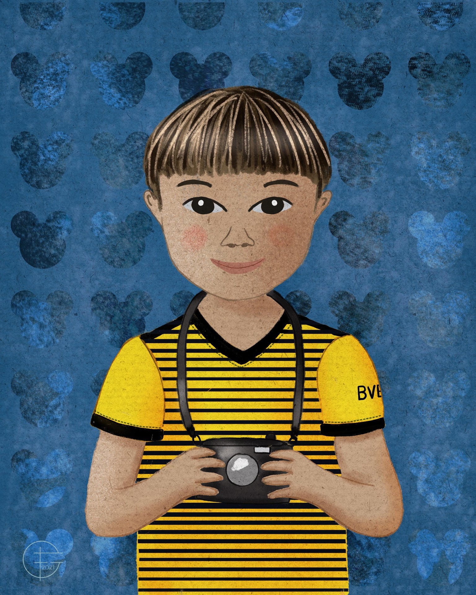 My first attempt to paint my grandkid after Jennifer‘s character class - image 5 - student project