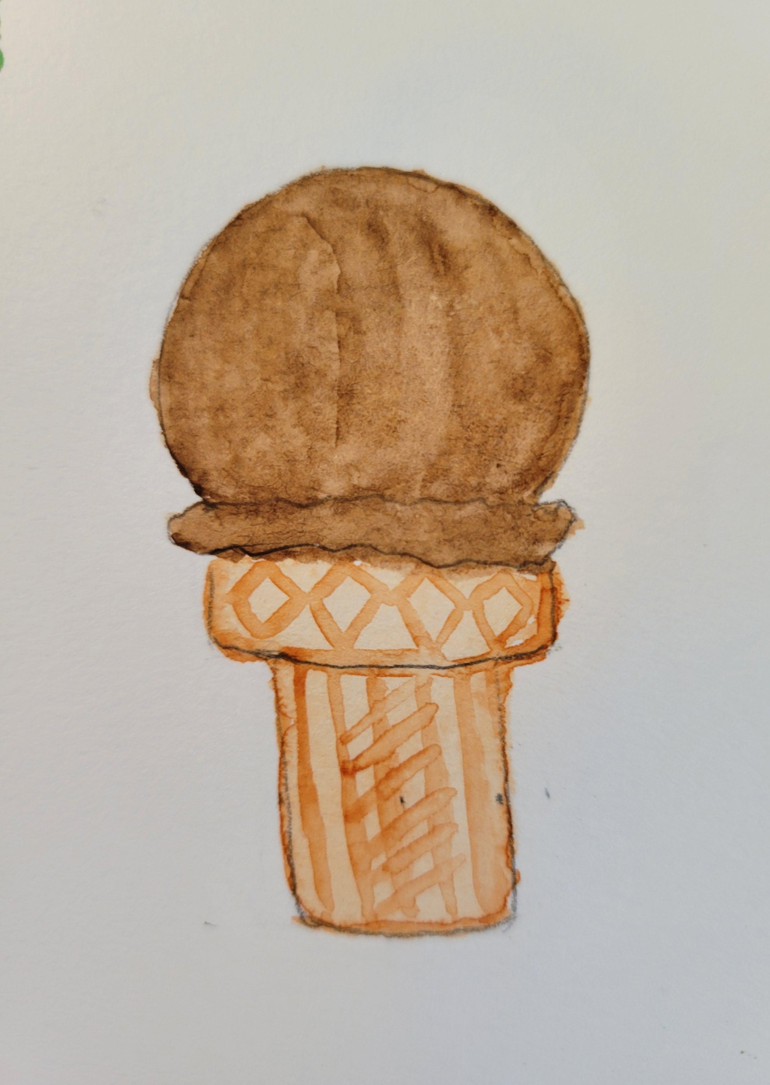 Ice cream cone - image 1 - student project