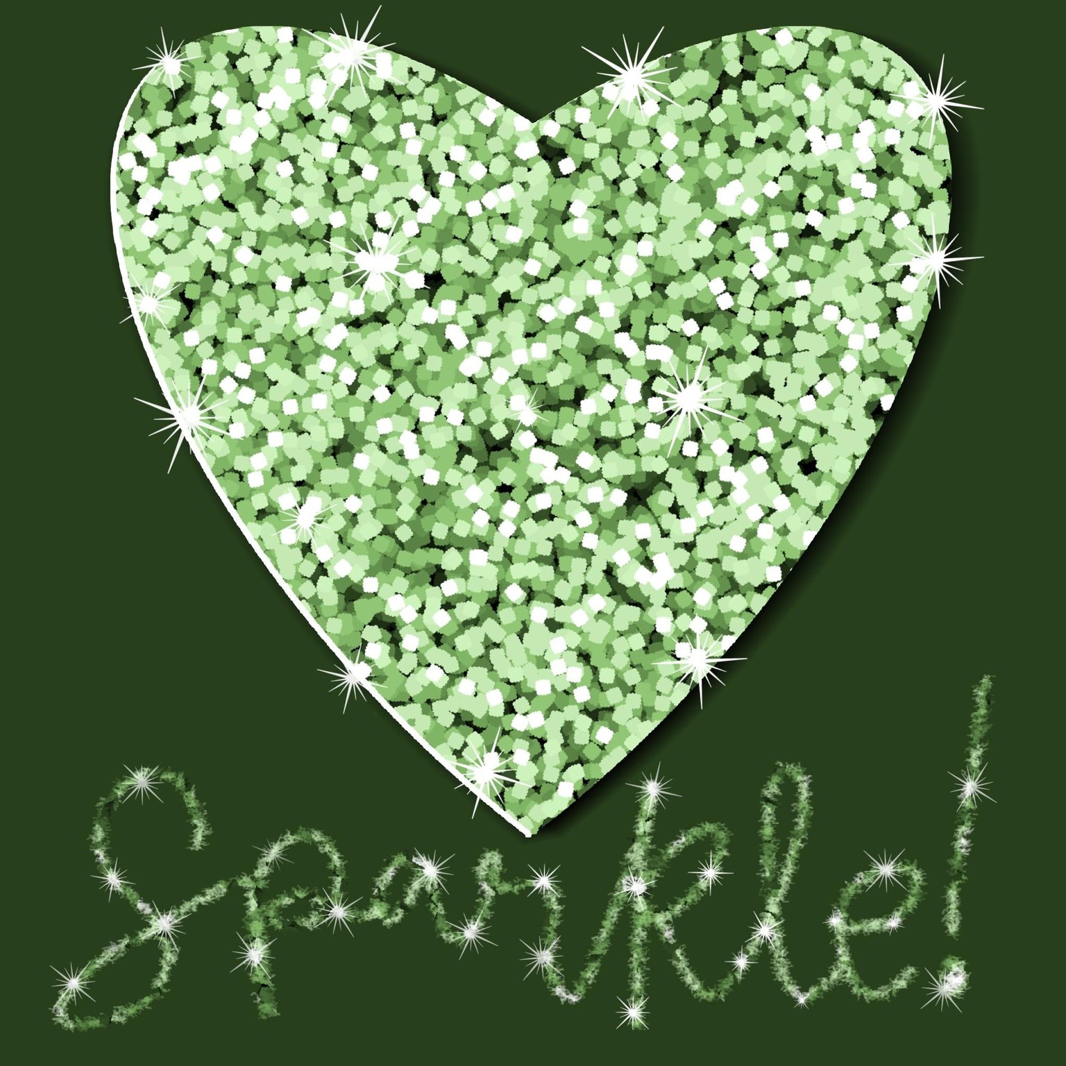 Sparkle heart - image 1 - student project