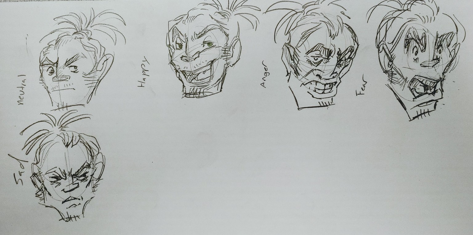 character illustration: drawing faces, figures & clothing gabriel picolo - image 2 - student project
