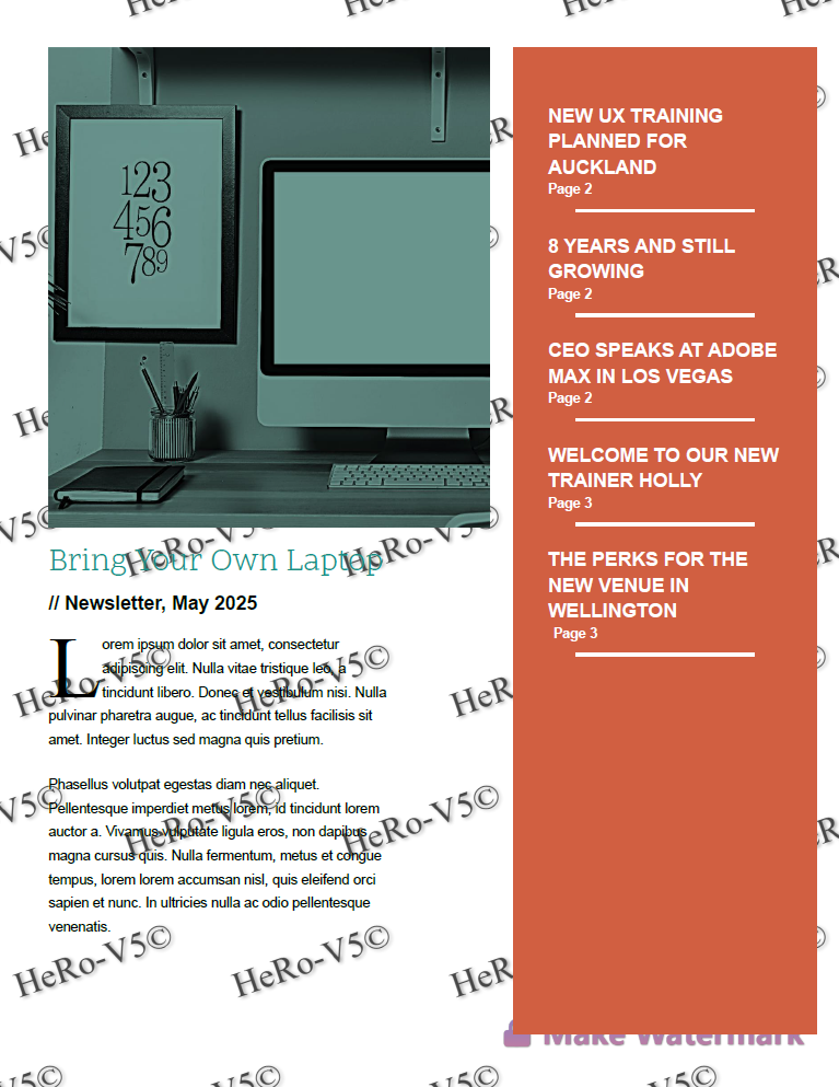 THX - image 1 - student project